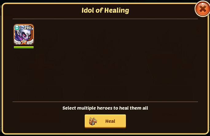 Brave Trial Idol of Healing